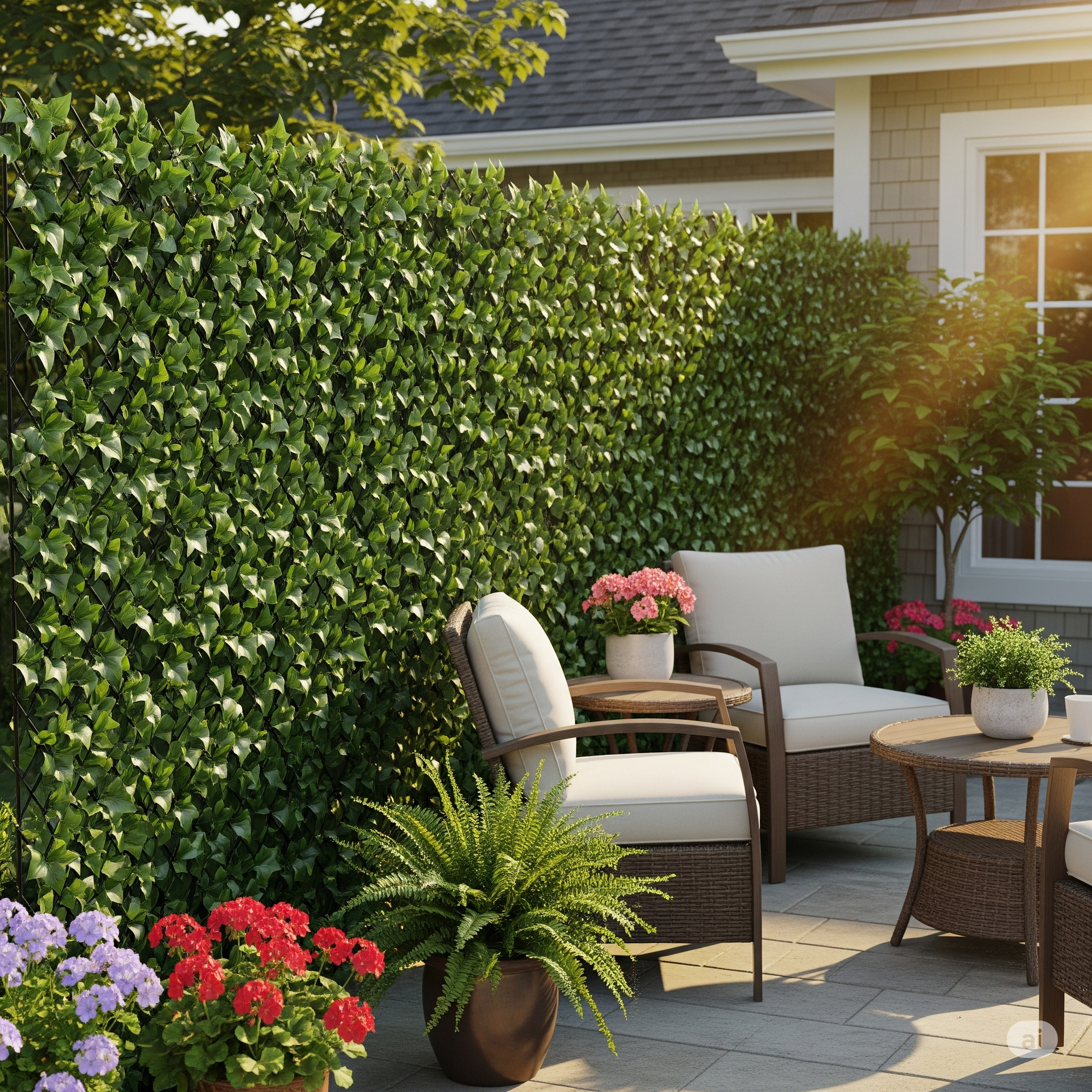 Privacy Leaf Screens (UV-Protected Rolls)